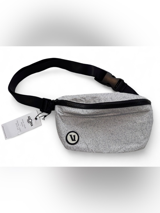 Vuori Handbags - Vuori + ALOHAS Light Gray Crossbody Waist Bag